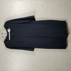 04532 FINAL PRICE Chico's black ponte knit 3/4 sleeve dress 3 XL NEW